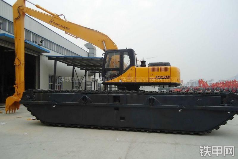 熔盛机械ZY210SDA2挖掘机整机外观