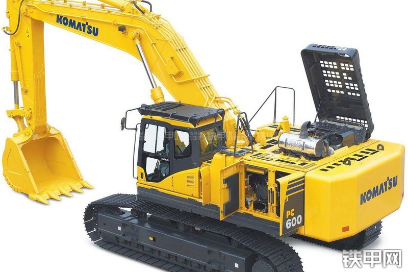 小松PC600-8R挖掘机整机外观