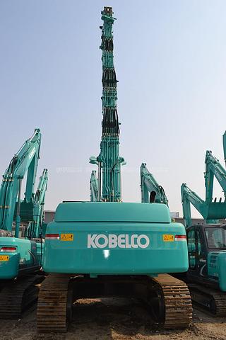 神钢SK480LC-8拆除机加长臂拆除臂整机外观