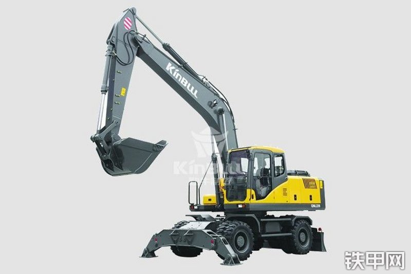 重庆勤牛QNL220挖掘机整机外观