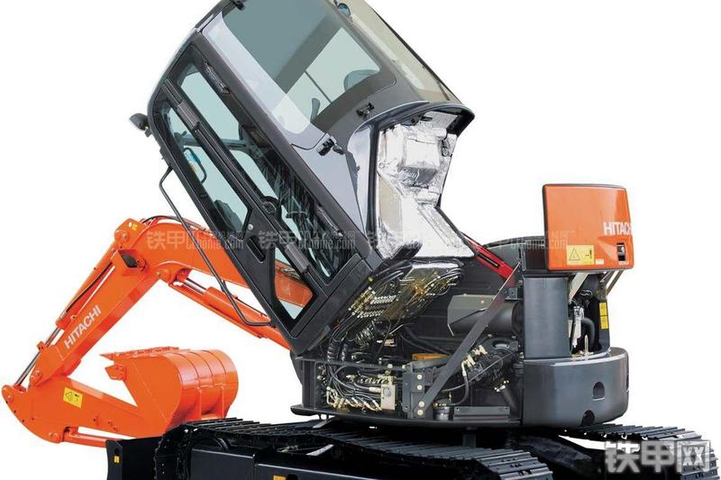 日立ZX50U-3F挖掘机整机外观