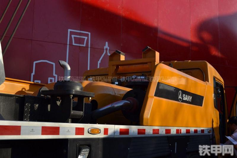 三一重工STC750起重机局部