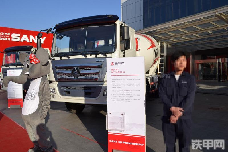 三一重工SY5310GJB4-12搅拌运输车整机外观