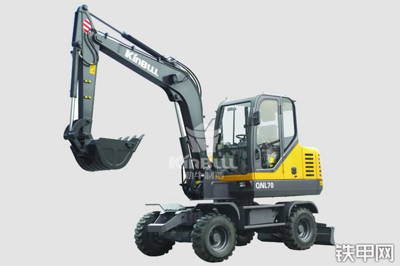 重庆勤牛QNL70挖掘机整机外观