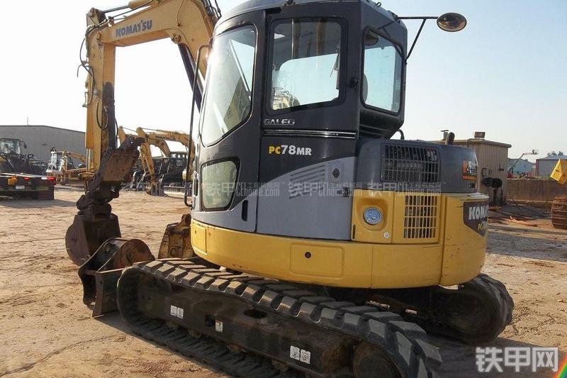 小松PC78MR-6挖掘机整机外观