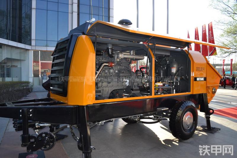 三一重工HBT60C-1816IIID拖泵整机外观