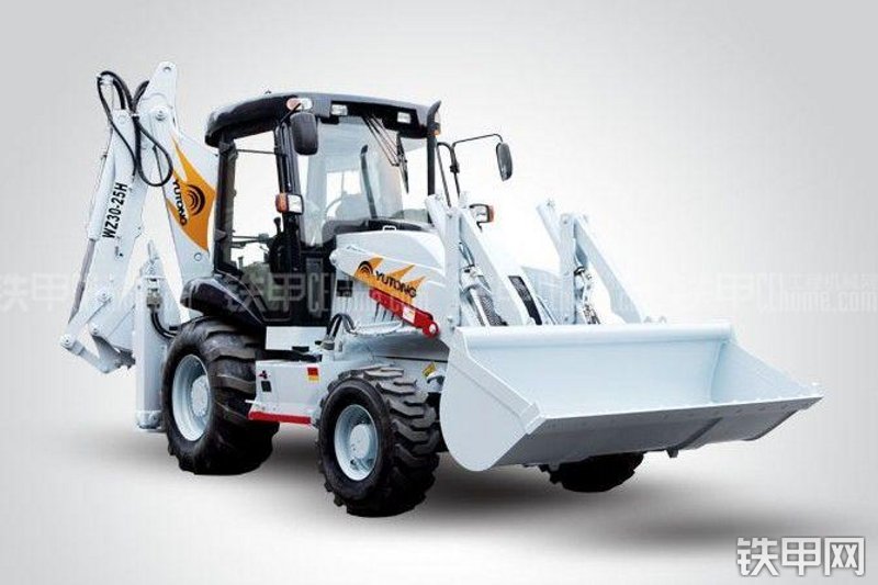 宇通WZ30-25H挖掘装载机整机外观