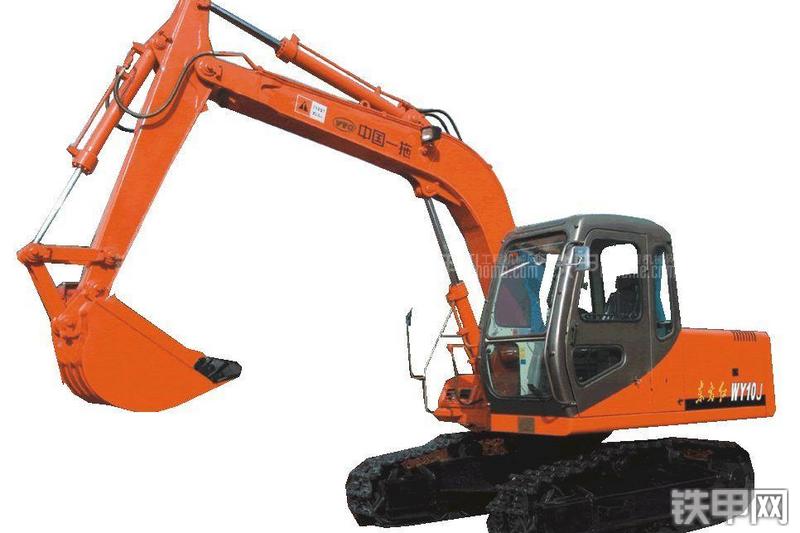 一拖WY10J挖掘机整机外观