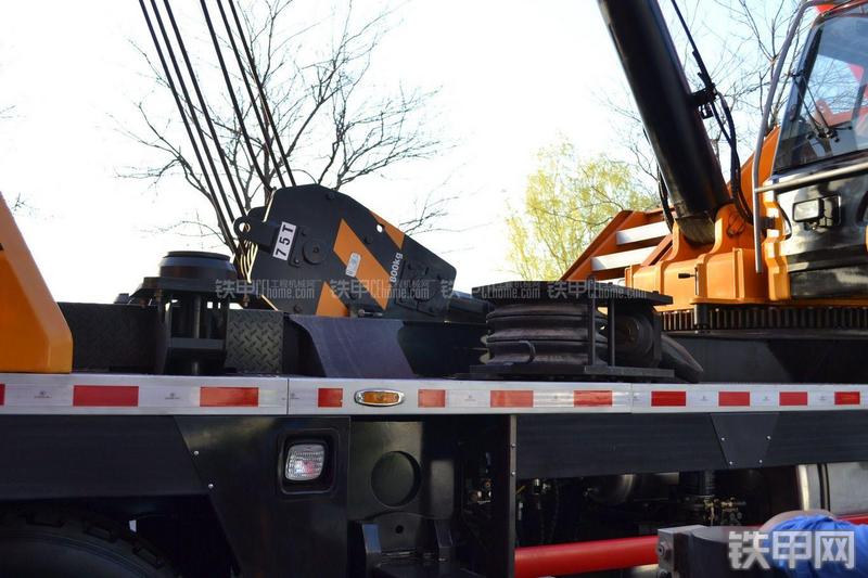 三一重工STC750起重机局部