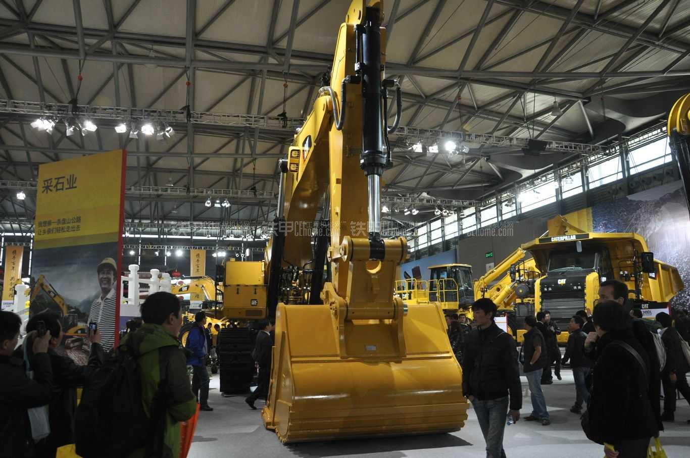 卡特彼勒390d液压挖掘机图片大全_卡特390d整机外观照片-铁甲工程机械