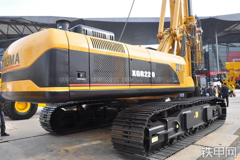 厦工XGR220旋挖钻局部