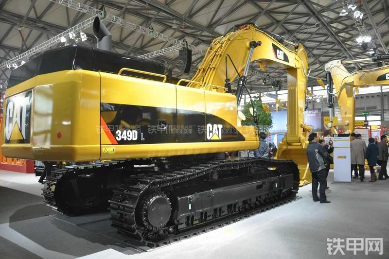 卡特彼勒349DL液压挖掘机整机外观
