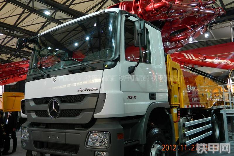 三一重工SY5330THB-46E泵车整机外观