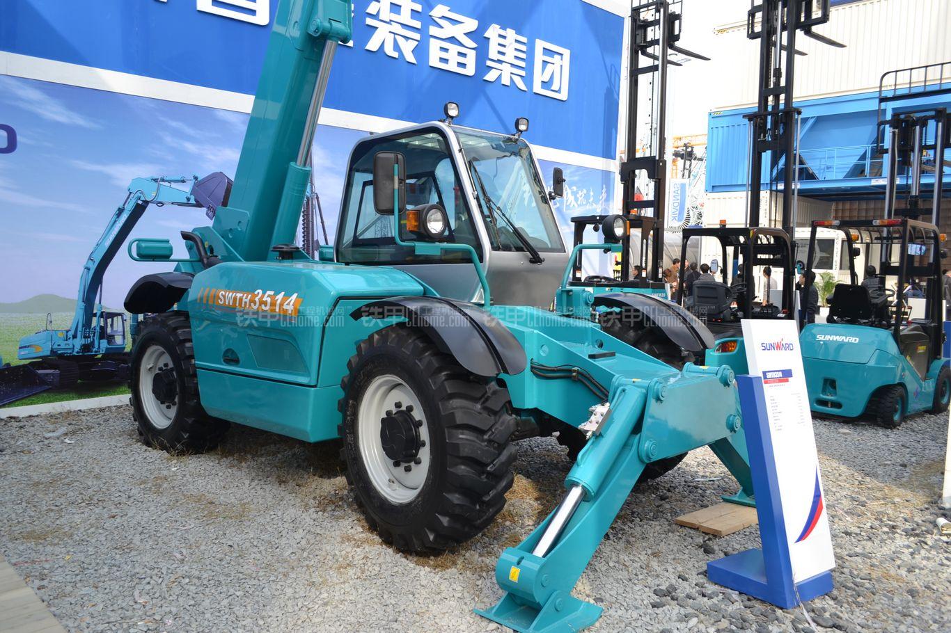 山河智能swth3514伸缩臂叉车