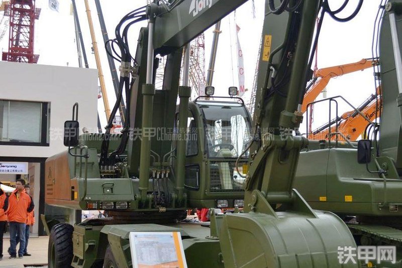 詹阳重工GJW111高速挖掘机整机外观