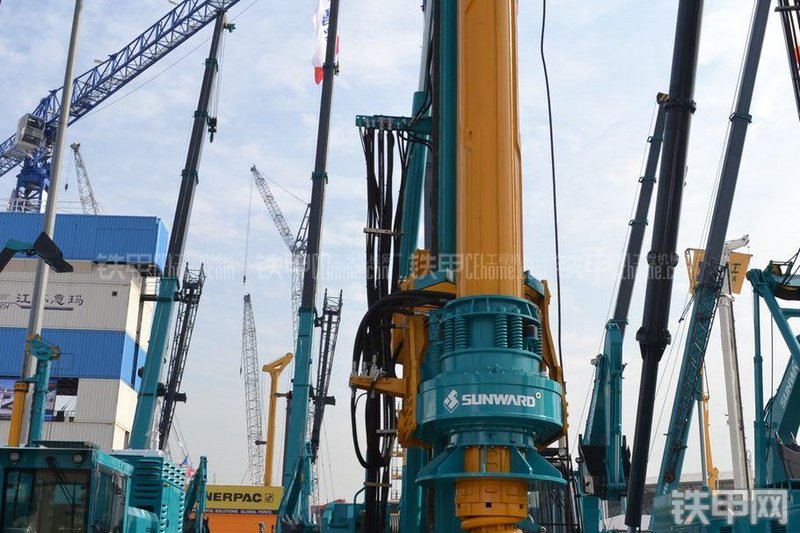 山河智能SWDM32R旋挖钻局部