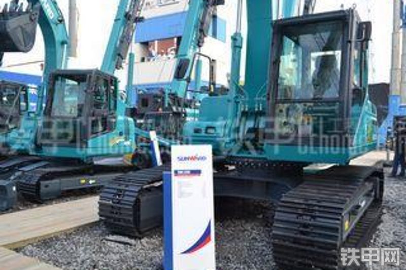 山河智能SWE470挖掘机整机外观