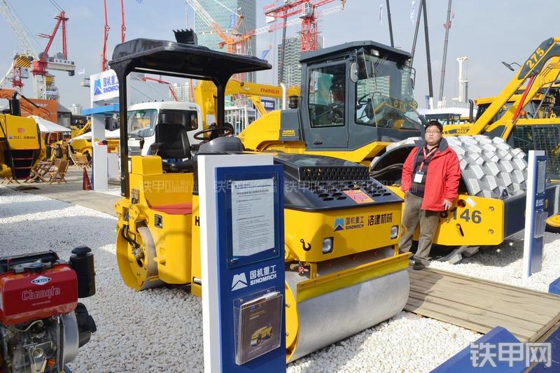 国机洛建HDD630B全液压压路机整机外观