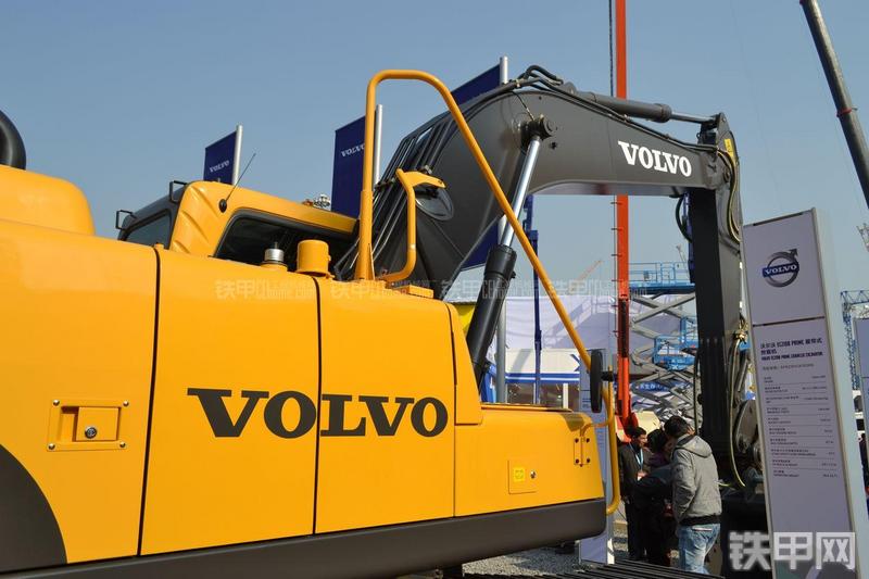 沃尔沃EC210B-Prime挖掘机局部
