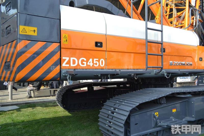 中联重科ZDG450连续墙抓斗局部