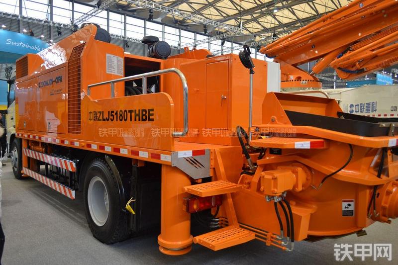 中联重科ZLJ5180THBE车载泵整机外观