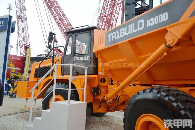 中环动力BZK A300D非公路自卸车整机外观