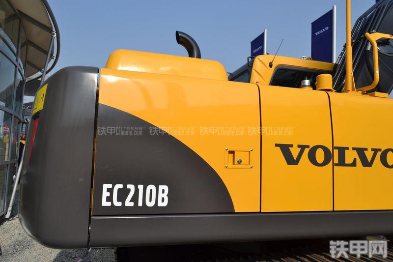 沃尔沃EC210B-Prime挖掘机局部