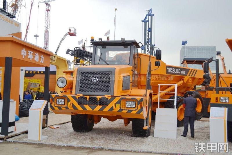 中环动力BZK A300D非公路自卸车整机外观