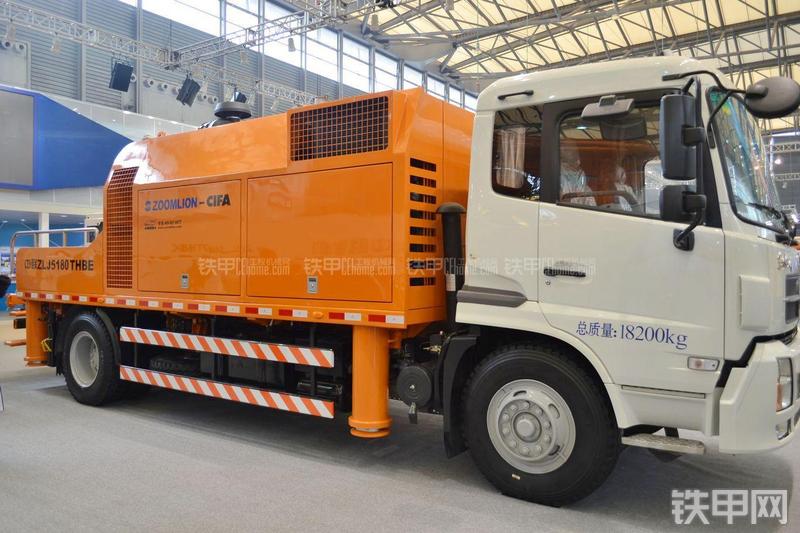 中联重科ZLJ5180THBE车载泵整机外观