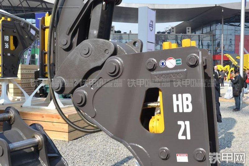 沃尔沃EC210B-Prime挖掘机局部