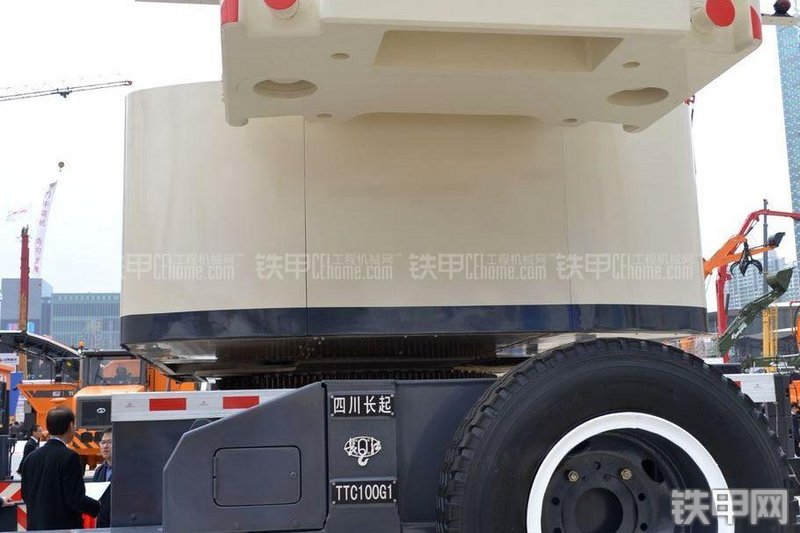 四川长江TTC100G1-III起重机局部