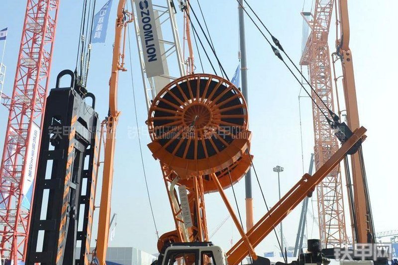 中联重科ZDG450连续墙抓斗整机外观