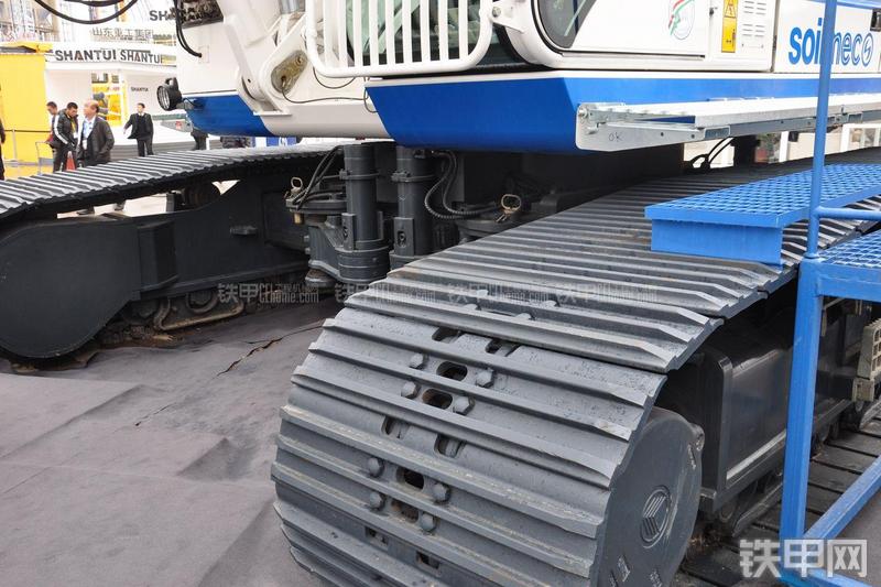 土力SR-100旋挖钻局部