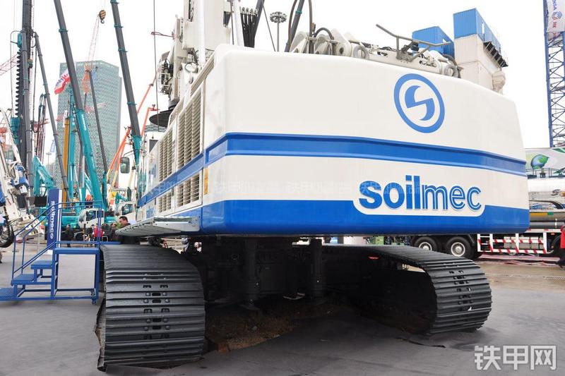 土力SR-100旋挖钻局部