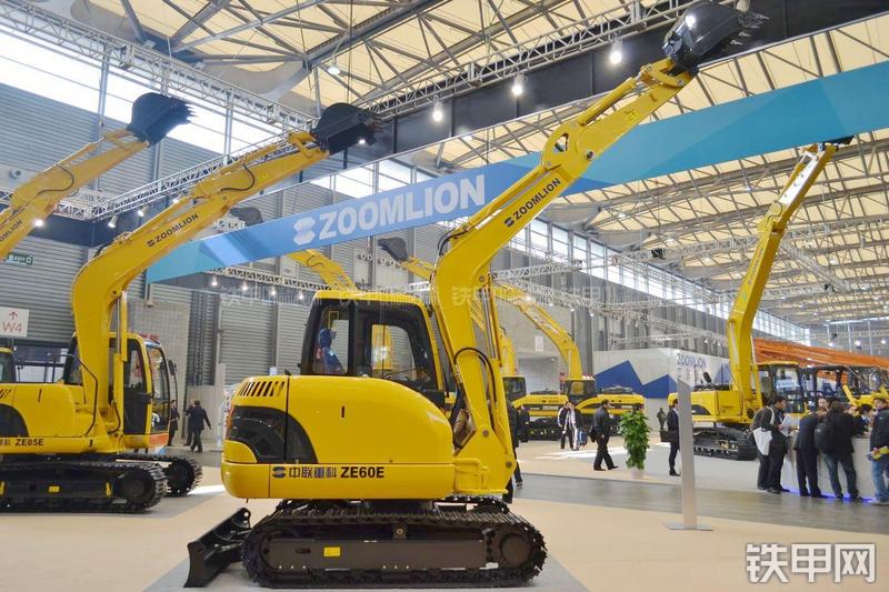 中联重科ZE60E-1挖掘机整机外观
