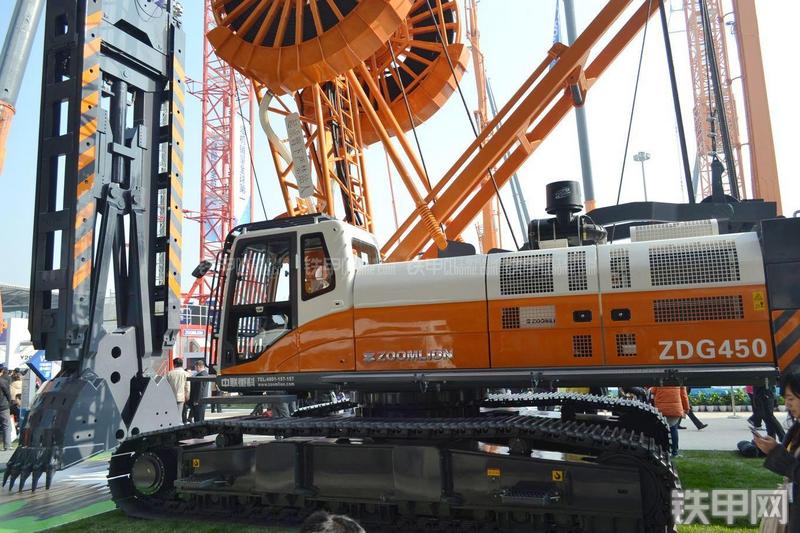 中联重科ZDG450连续墙抓斗局部