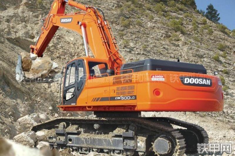 迪万伦DX500LC挖掘机整机外观