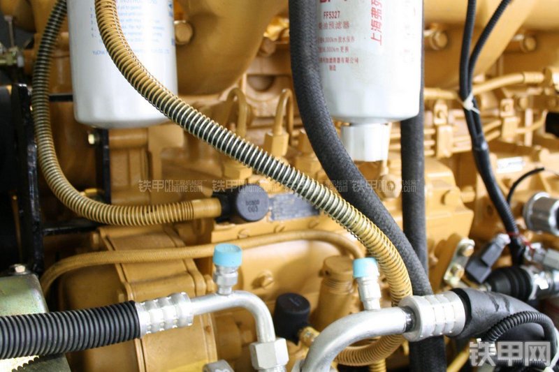 玉柴YC85-8挖掘机局部