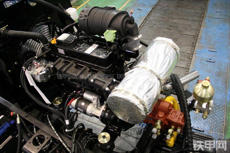 玉柴YC50-8挖掘机局部