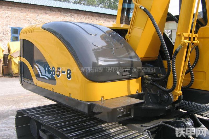 玉柴YC85-8挖掘机局部
