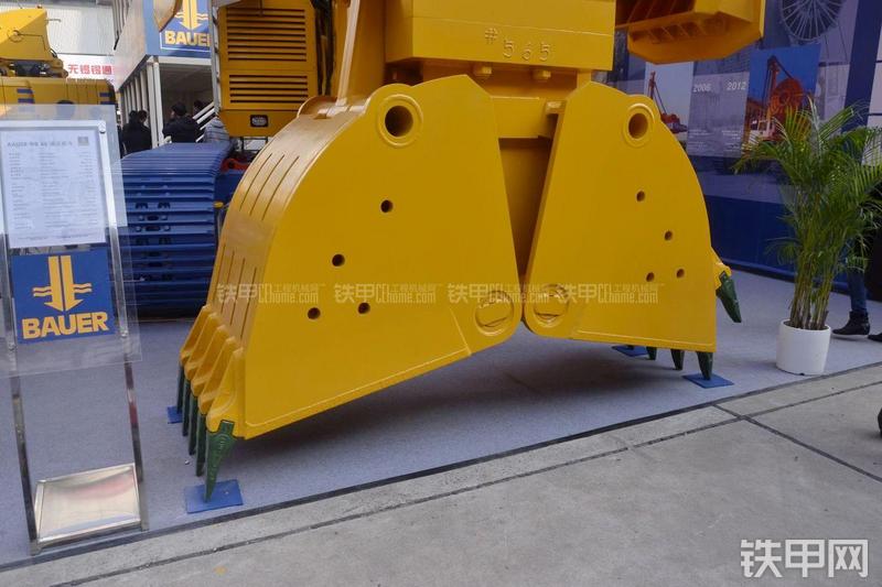 宝峨GB46连续墙抓斗局部