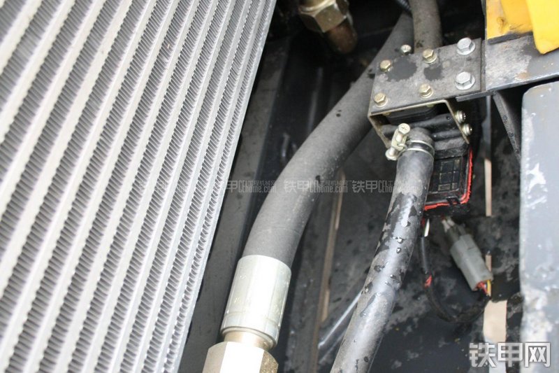 玉柴YC50-8挖掘机局部