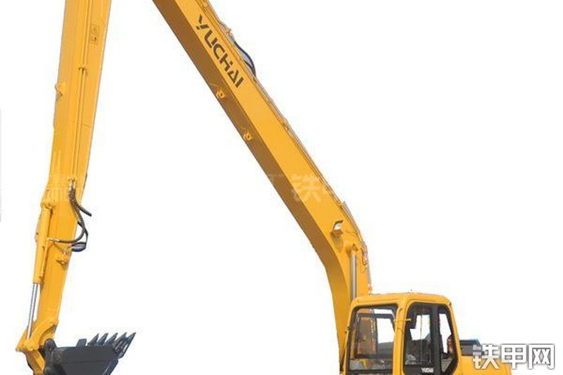 玉柴YC135LR-8加长臂拆除臂整机外观