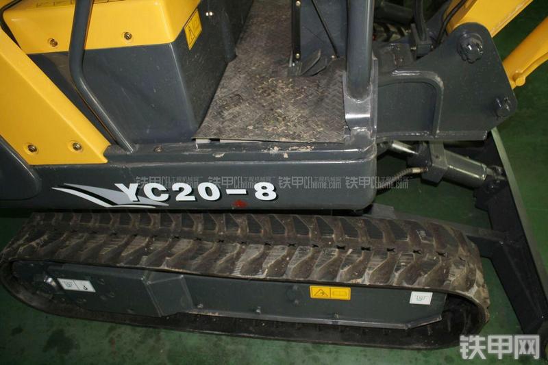 玉柴YC20-8挖掘机局部
