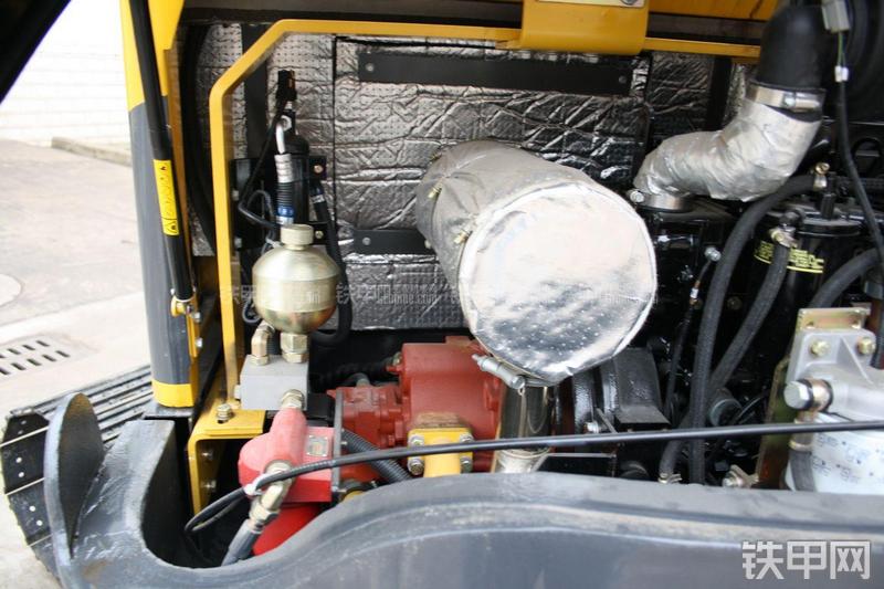 玉柴YC50-8挖掘机局部