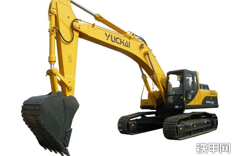 玉柴YC360LC-8挖掘机整机外观