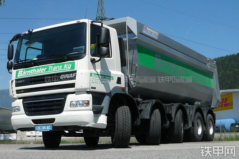 吉纳福CF80非公路自卸车整机外观