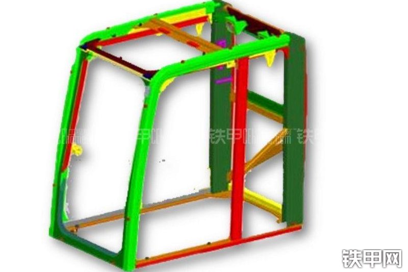 玉柴YC360LC-8挖掘机局部