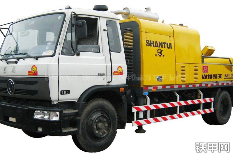 山推HJC5120THB车载泵整机外观