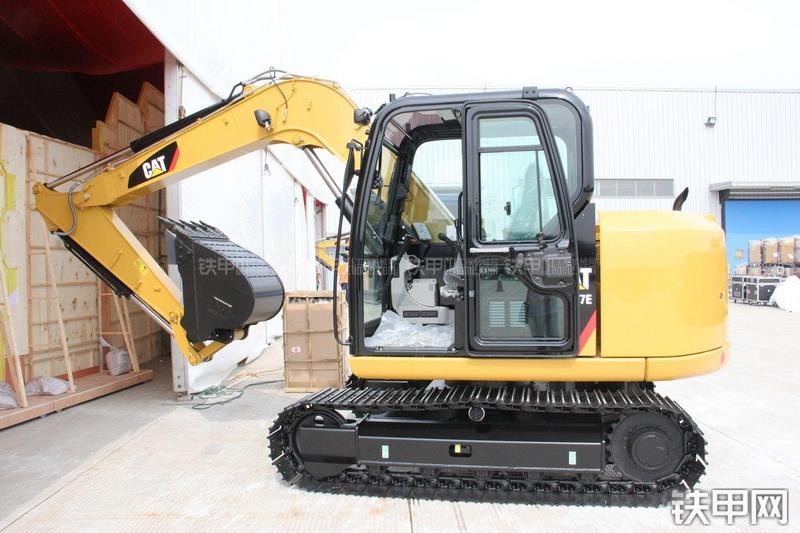 卡特彼勒307E液压挖掘机整机外观